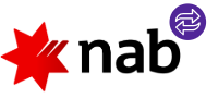 NAB logo with Auto Transfer icon