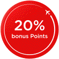 20% bonus Points roundel
