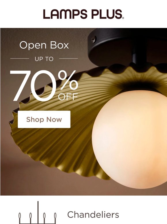 Up to 70% Off! Hurry While Stock Lasts!