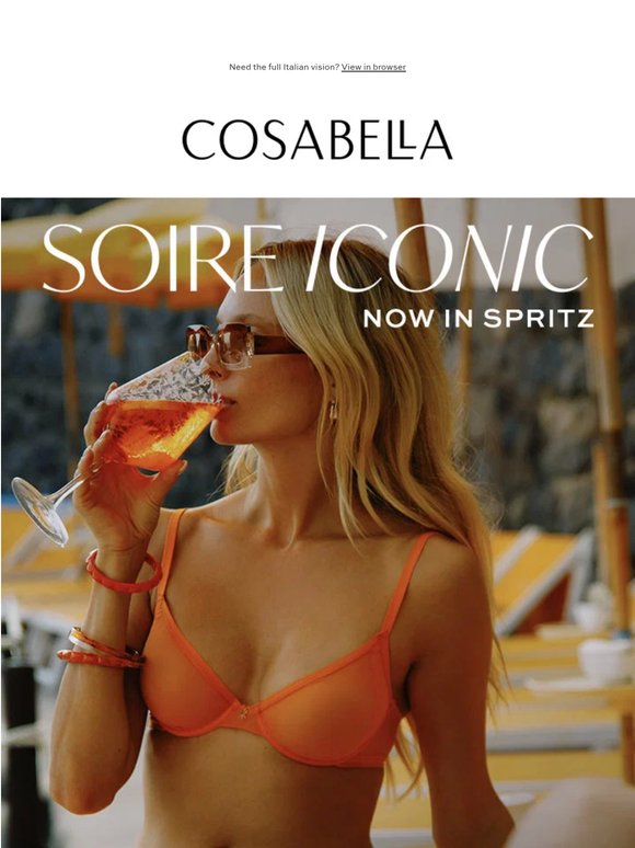 Soire Iconic in Spritz Has Arrived. Limited Time Only
