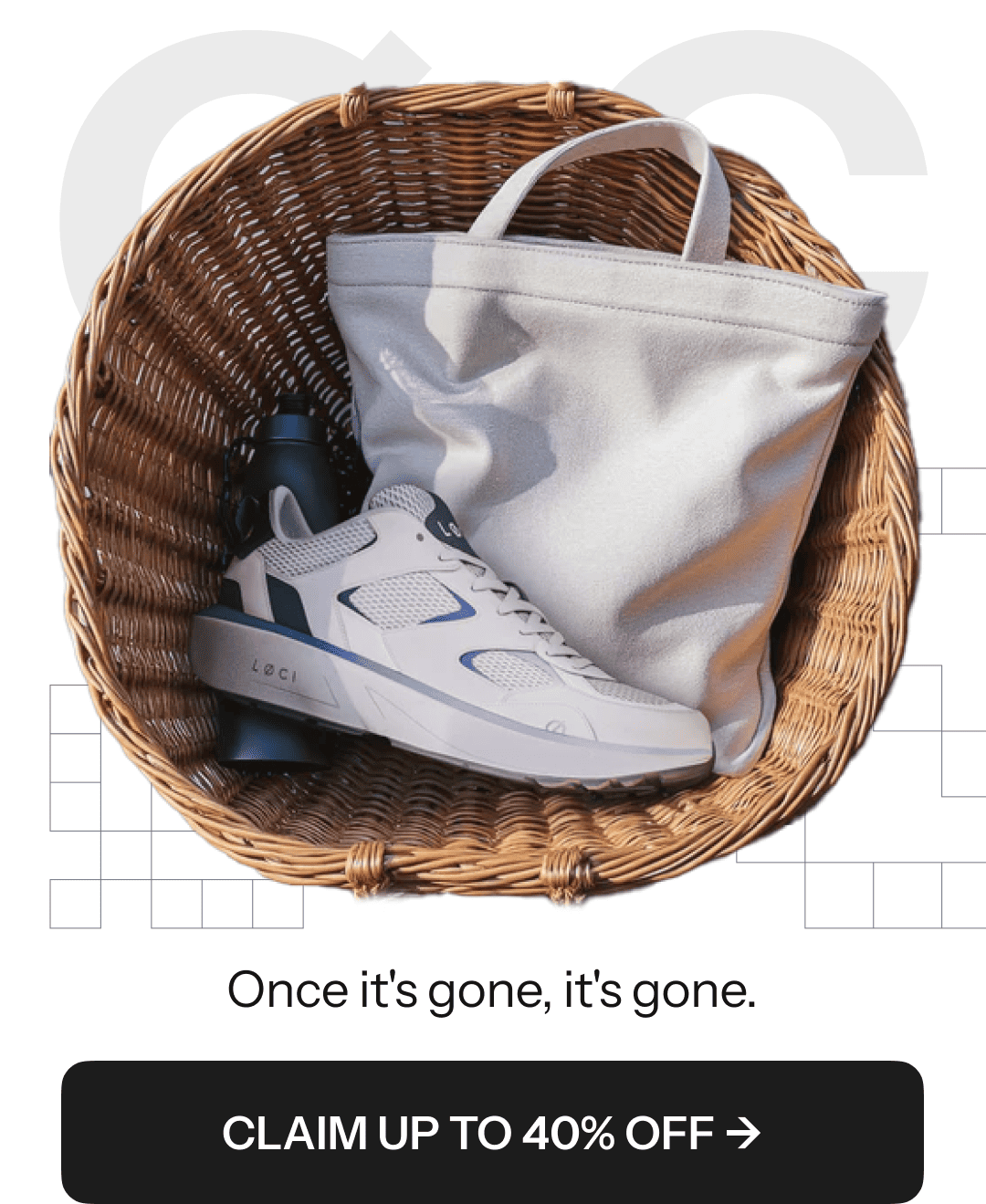 CLAIM UP TO 40% OFF