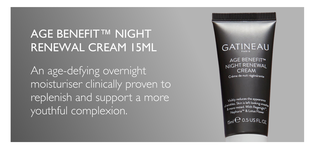 Age BenefitTM Night Renewal Cream 15ml