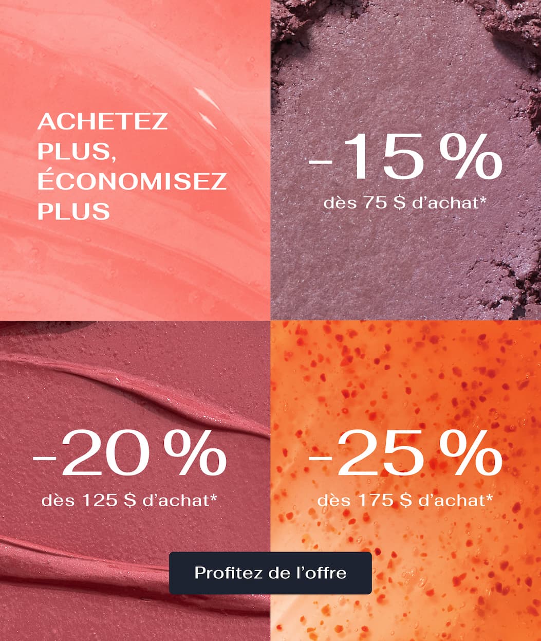Achetez plus, économisez plus
