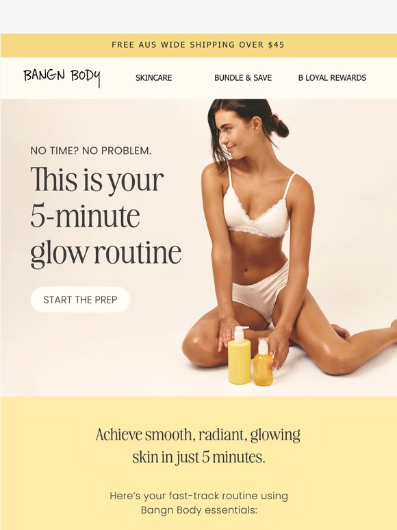 Unlock Your Glow in Just 5 Minutes! ✨