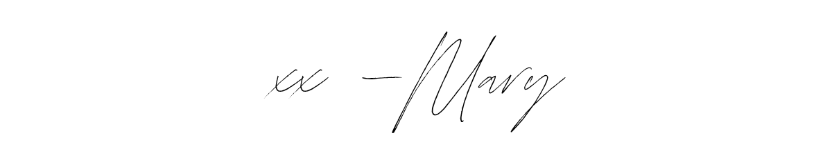 xx –Mary