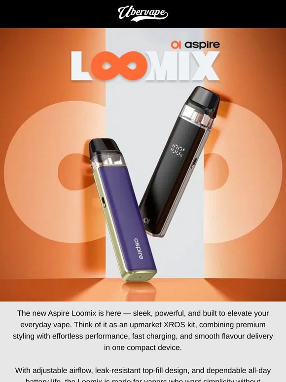 Just Landed: Aspire Loomix Pod Kit