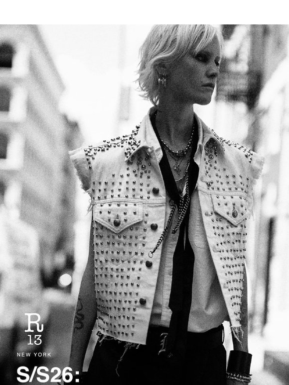 SS26: Studded Denim