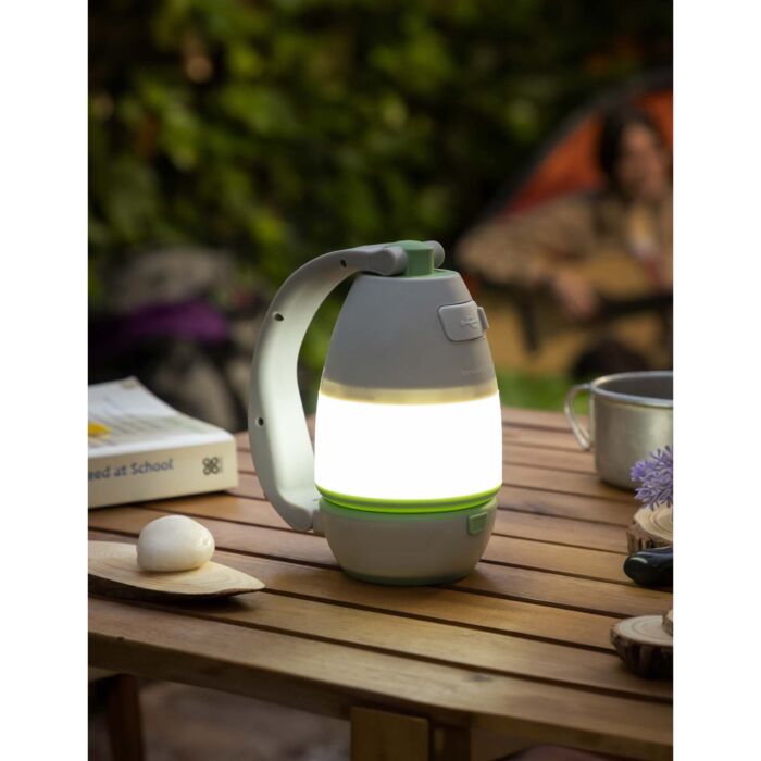 InnovaGoods Tragbare multifunktionale Lampe, 4 in 1, LED , grau
