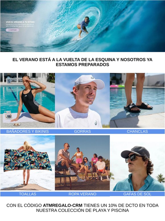 Todo lo que necesitas para el verano, ahora con descuento🔥🏖️