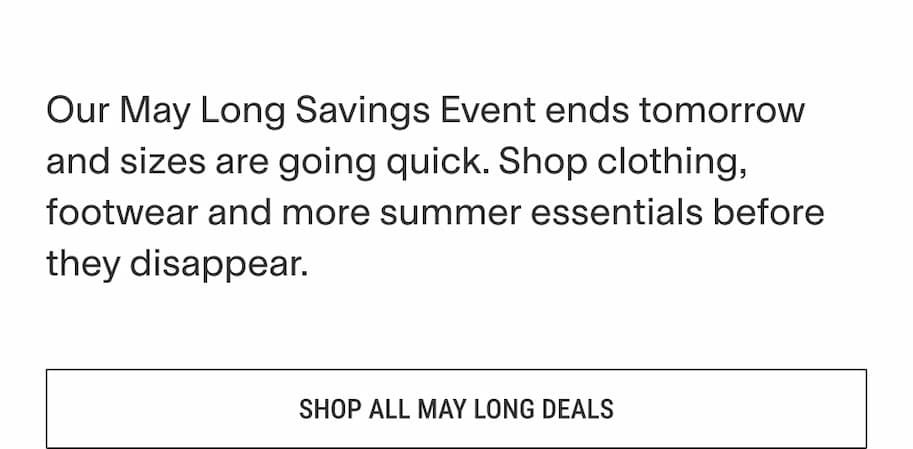 May long deals