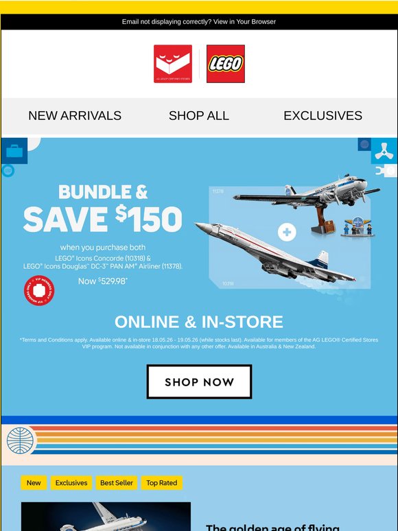 ✈️ Fly high with $150 OFF the Plane Bundle! 🛩️