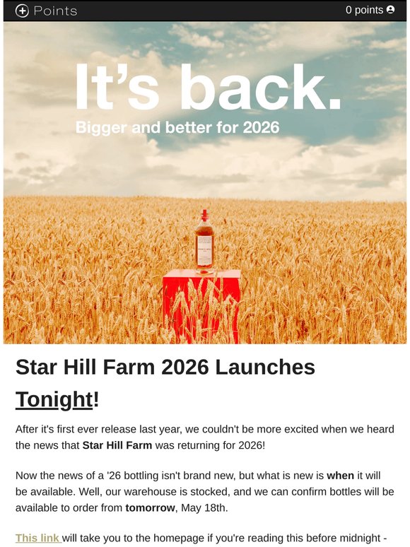 Set your alarm, Star Hill Farm returns tomorrow ⏰