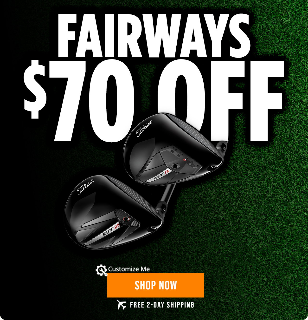 Titleist GT Fairway Woods | $70 OFF