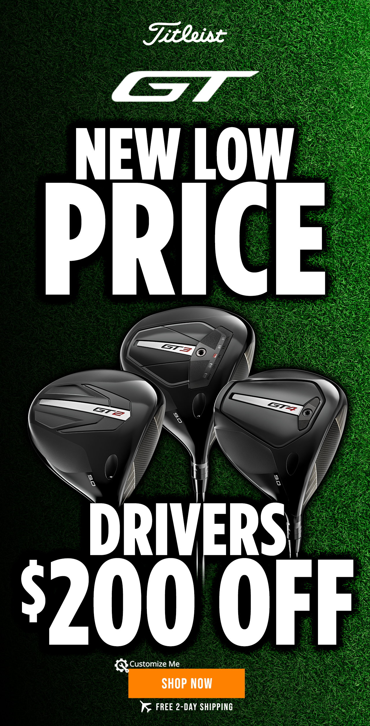 Titleist GT Drivers | $200 OFF