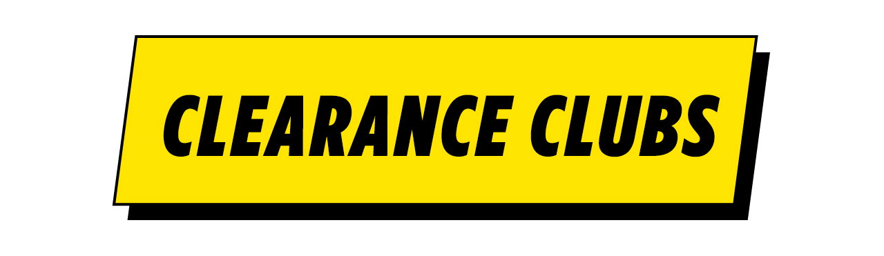 Clearance Golf Clubs