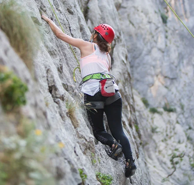 Rock climbing