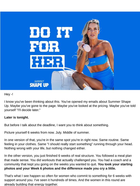 Summer challenge pricing goes up tonight
