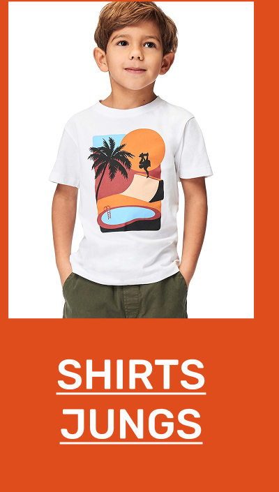 Kategorie Shirts für Jungs entdecken.