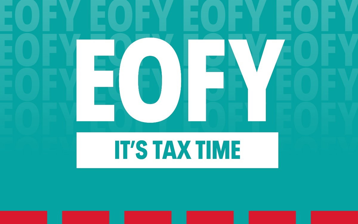 EOFY it's tax time