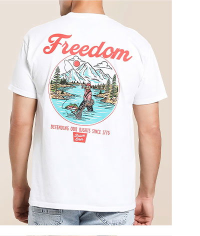 Freedom In The River T-Shirt