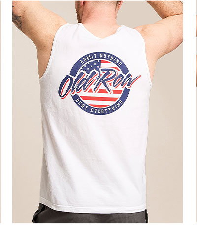 USA Circle Tank Top