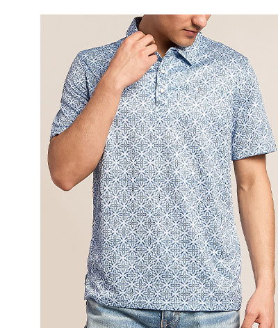 Western Performance Stretch Polo