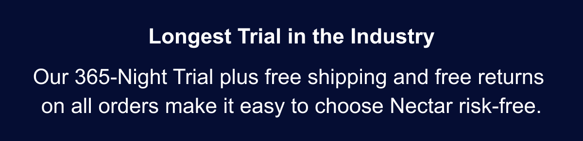 Longest trial in the industry