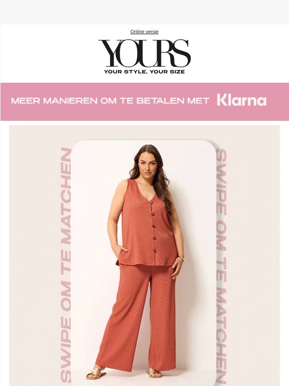 Jij bent onze perfecte match!