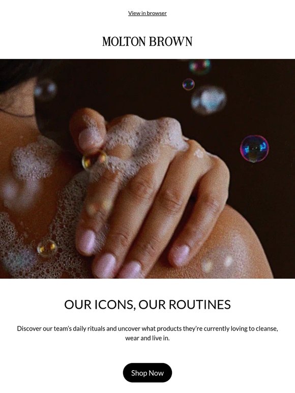 Our Icons, Our Routines