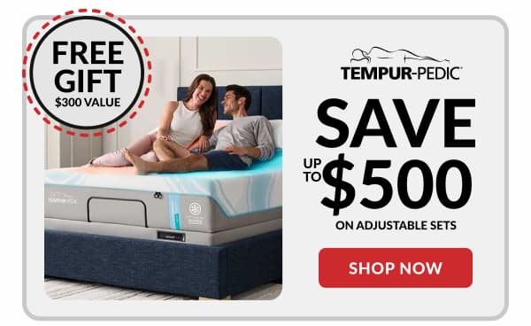 Tempur-Pedic up to $500 off