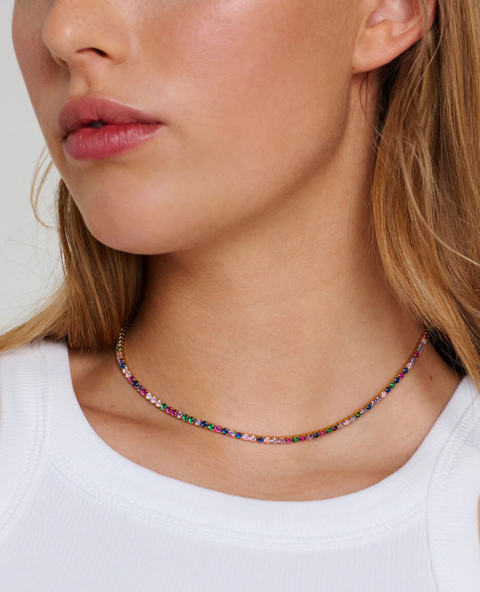 tennis-choker-rainbow-choker-18kt-vergoldet