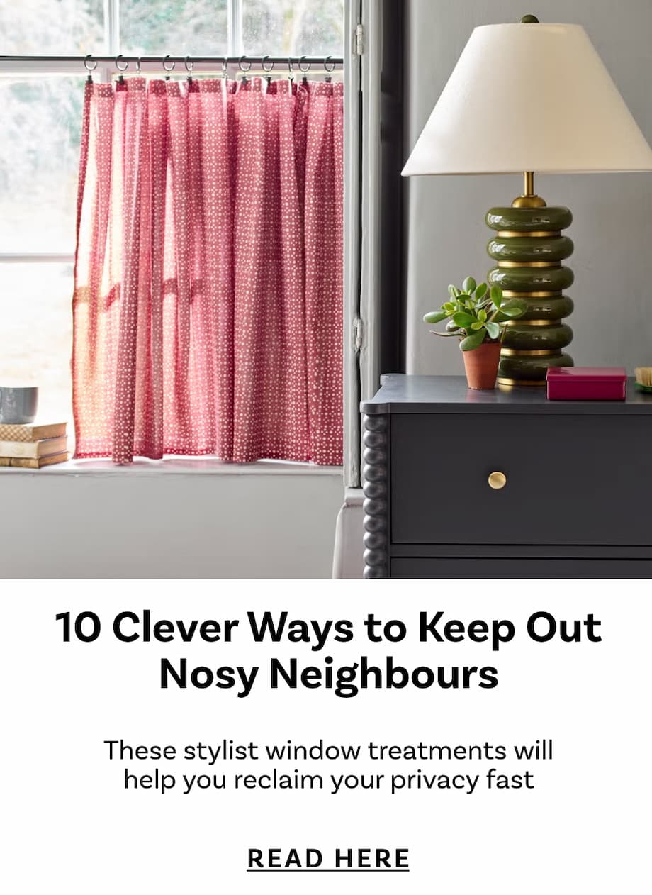 10 Stylish Ways to Keep Out Nosy Neighbours