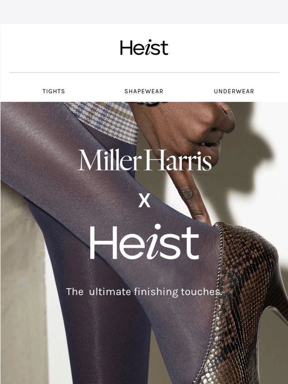 Win £250 to spend at Miller Harris AND Heist 🎉