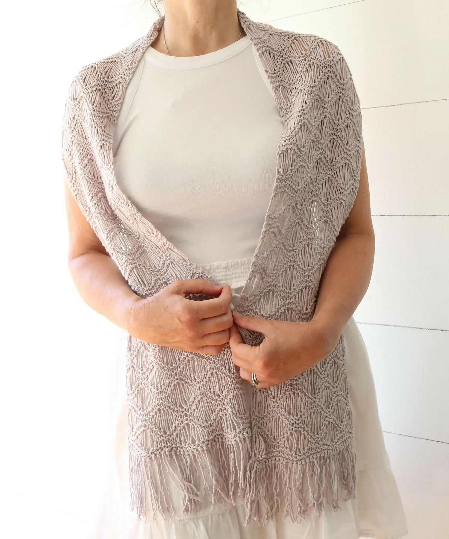 Image of Seafoam Scarf (Knit)
