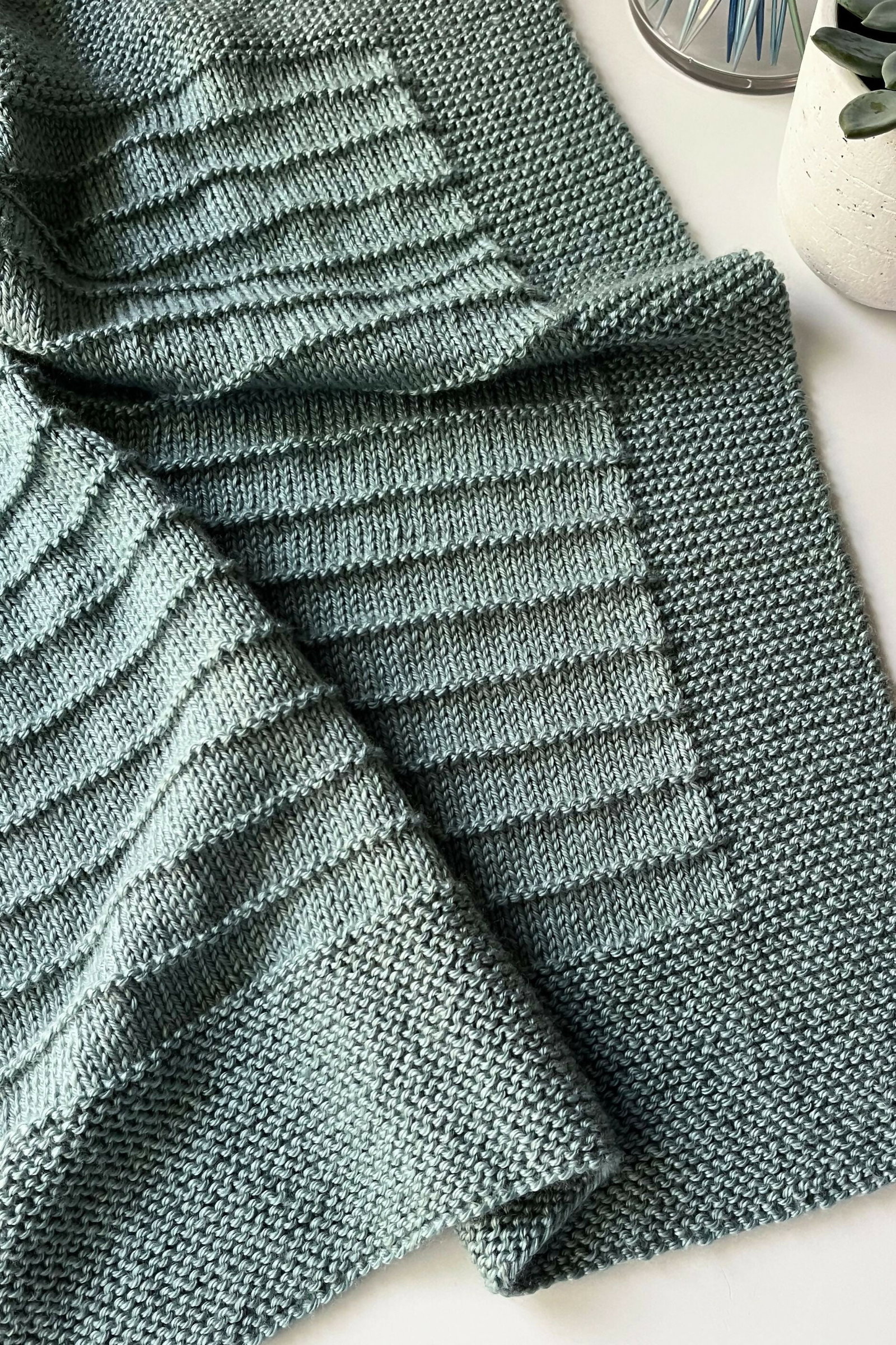 Image of On the Porch Blanket (Knit)