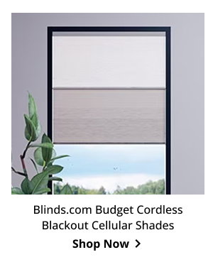 Blinds.com Budget Cordless Blackout Cellular Shades | Shop Now >