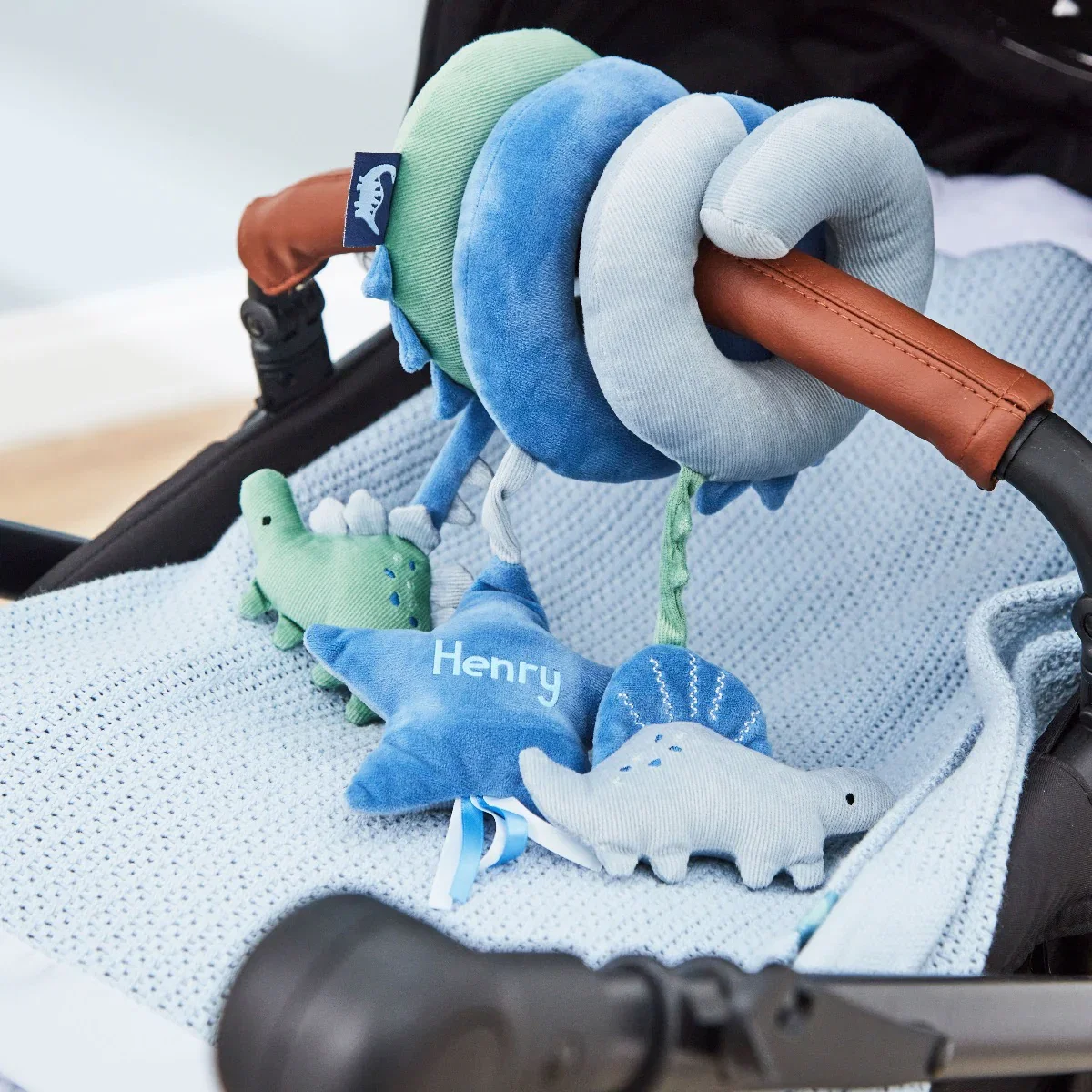 Image of Personalised Dinosaur Spiral Toy