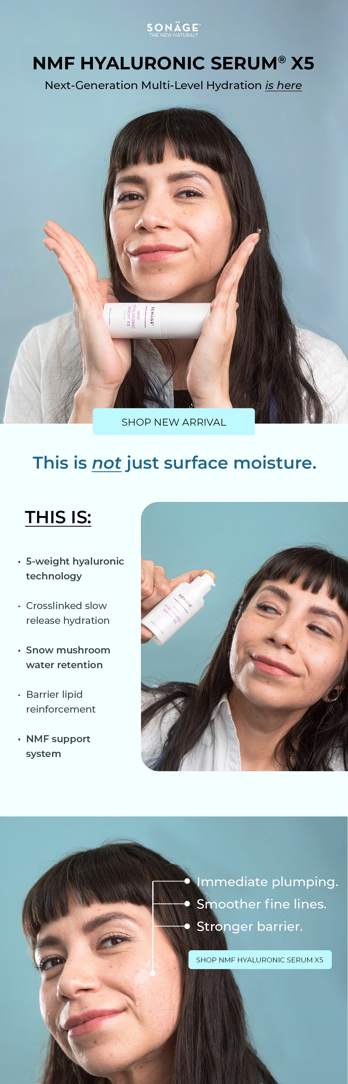NMF Hyaluronic Serum X5