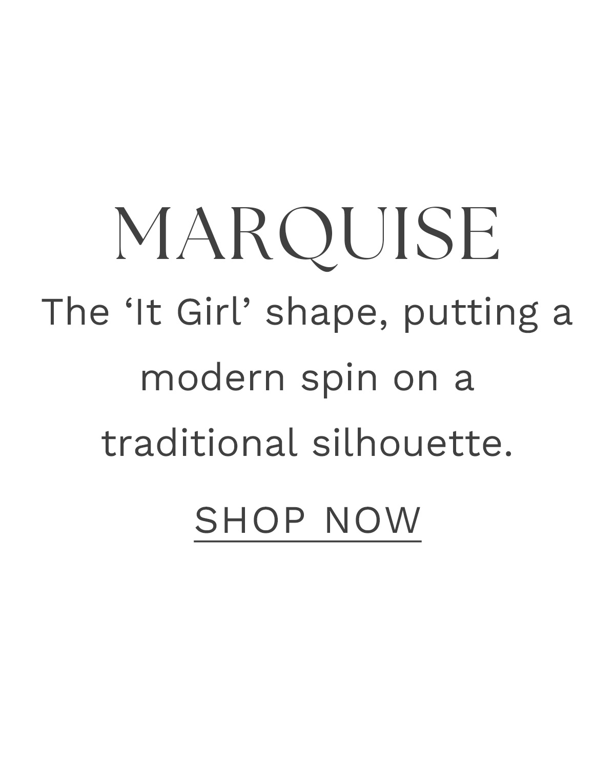 Marquise Adore Rings