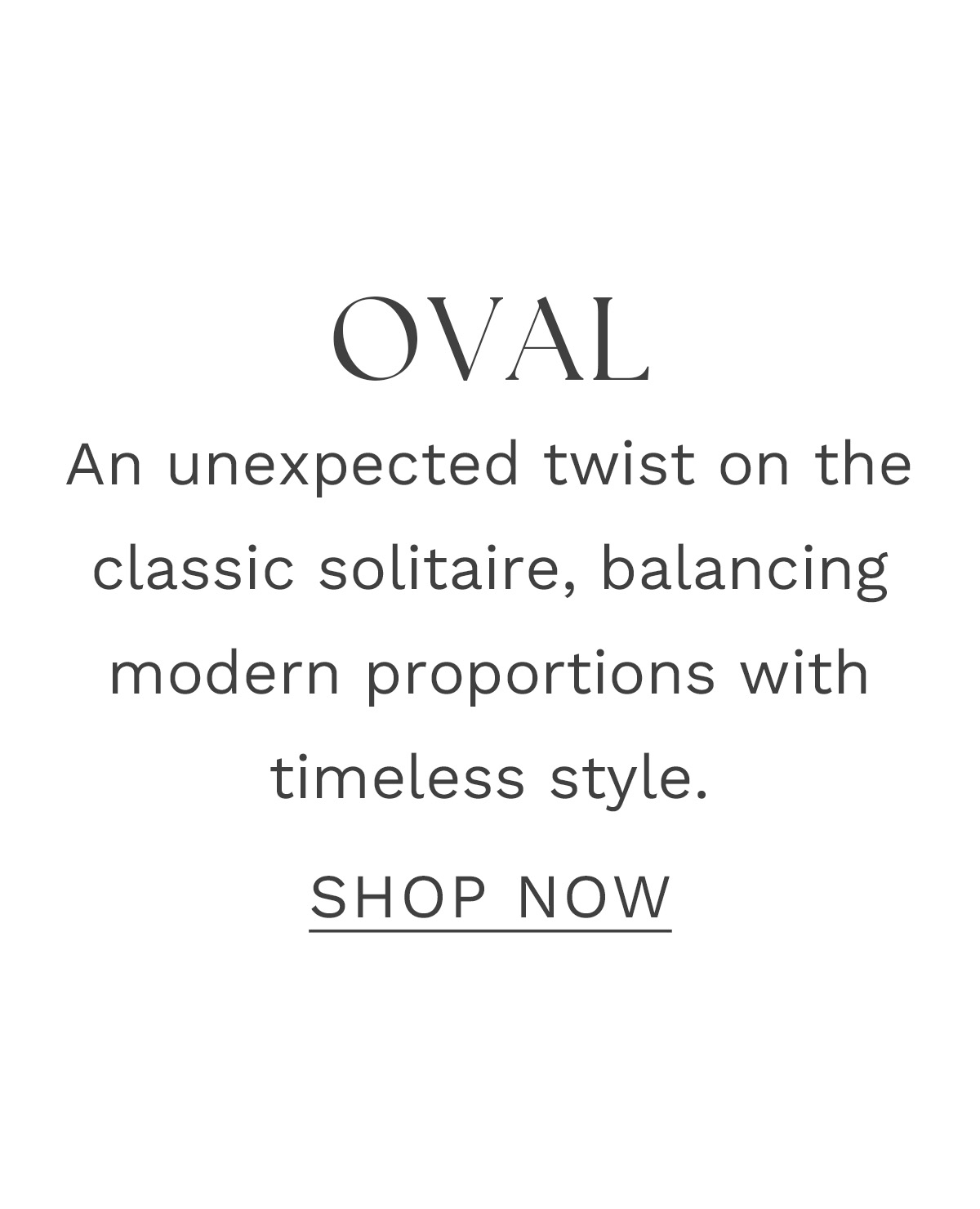 Oval Adore Rings SHOP NOW