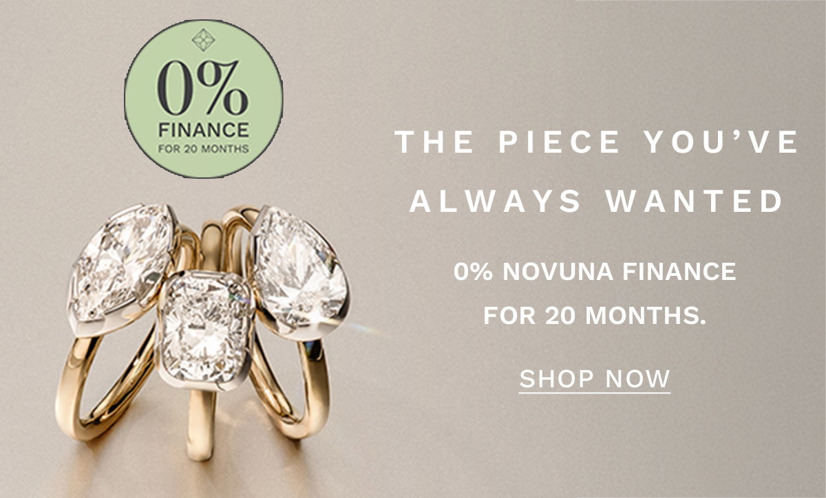 The pirece you've always wanted 0% Novuna Finance for 20 months SHOP NOW