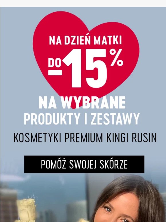 Dziś do -15%, ZRÓB PREZENT Mamie w JEJ dniu! BESTSELLERY: Krem BB Velvet 3w1, wypełniacz zmarszczek Hialurone Glow, magiczne Olejki