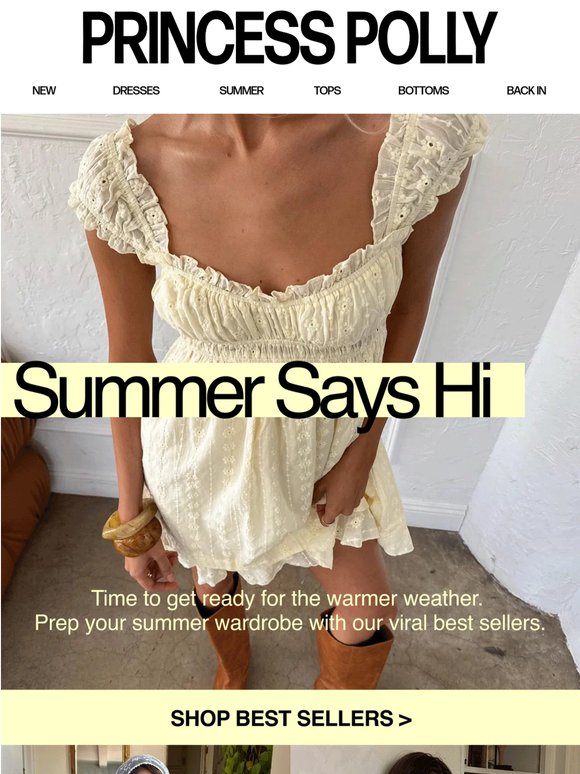 Time to prep your summer wardrobe!