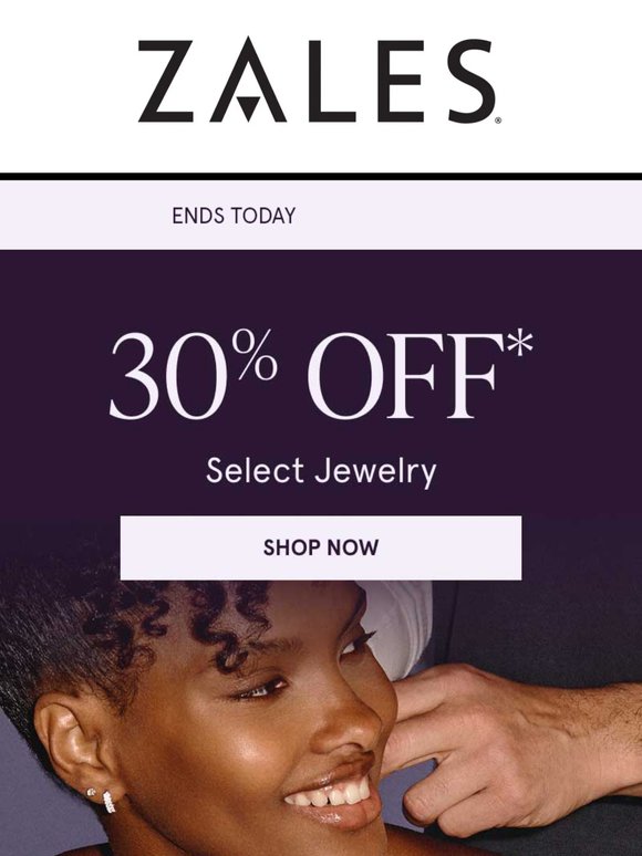 30% OFF* Select Jewelry 💎