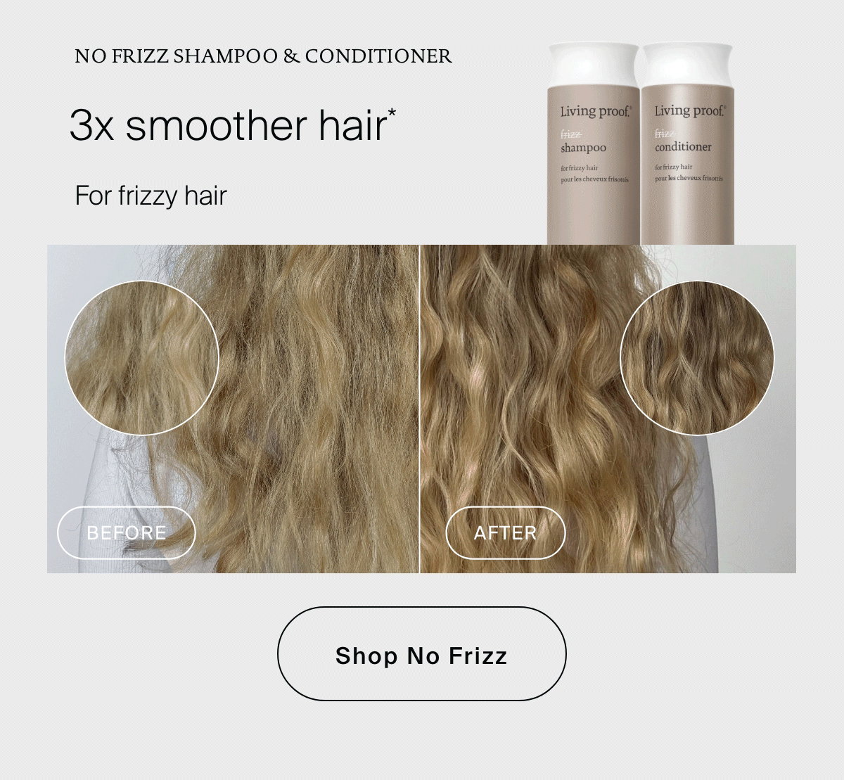 Living Proof | No frizz Shampoo & Conditioner Bundles