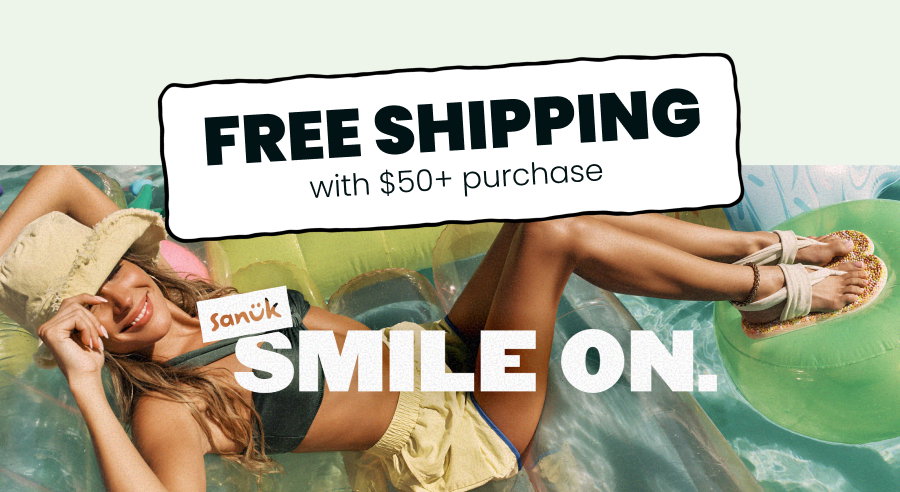 Free shipping on orders USD $50+