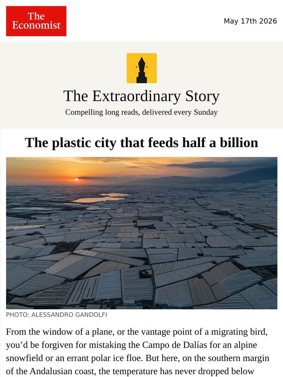 The plastic city that feeds half a billion