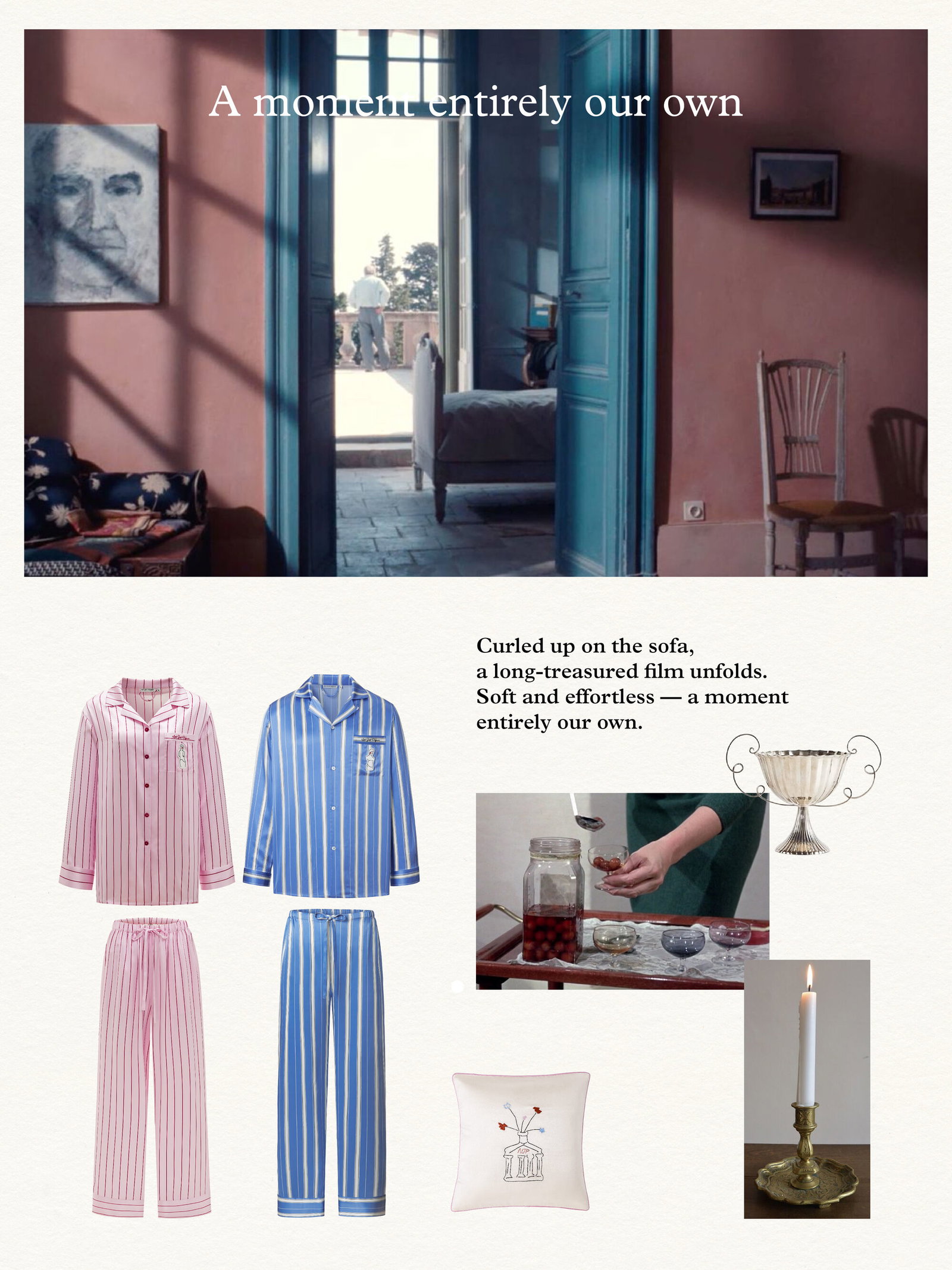 New in, Silk Pajamas