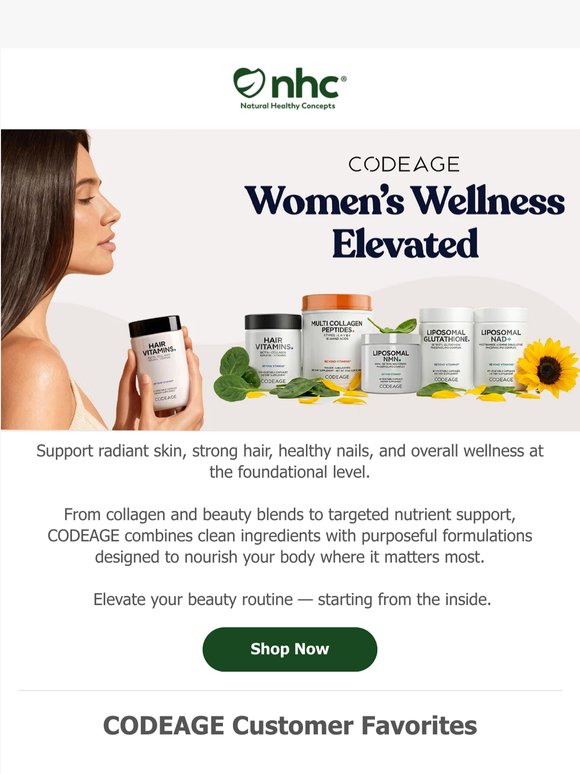 CODEAGE: Women's Wellness Elevated 🌼