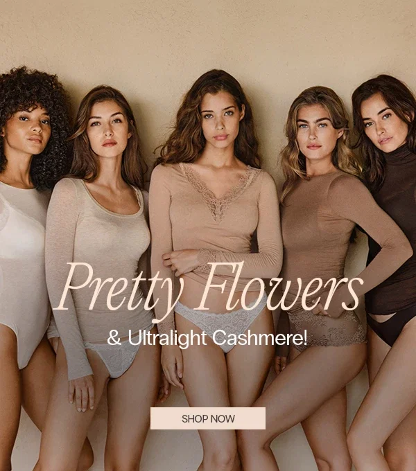 Pretty Flowers & Ultralight Cashmere!
